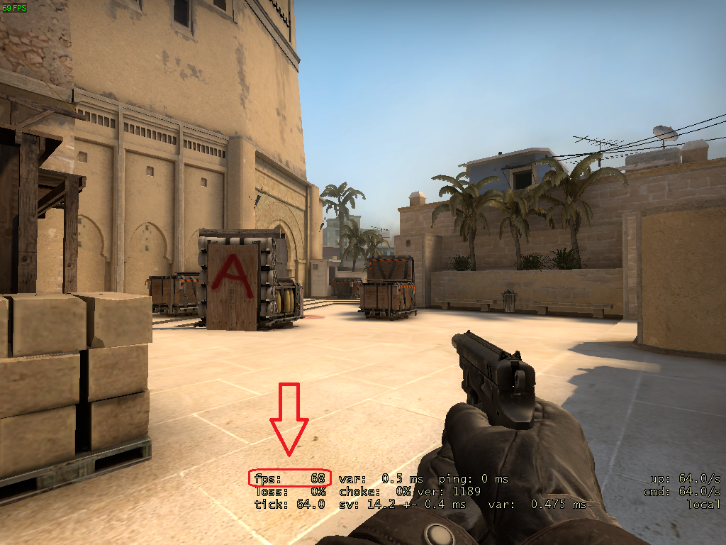 ver fps counter strike global offensive
